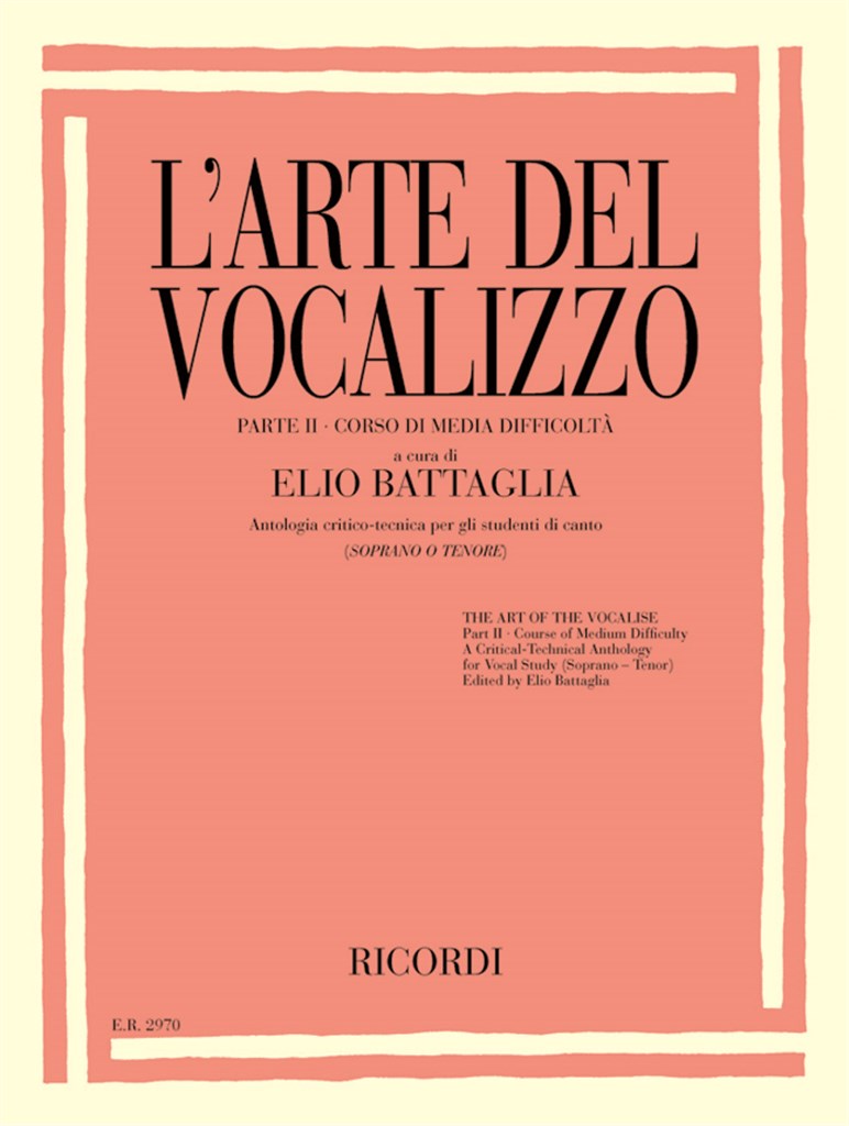 L'Arte del Vocalizzo (Soprano-Tenore) Parte II